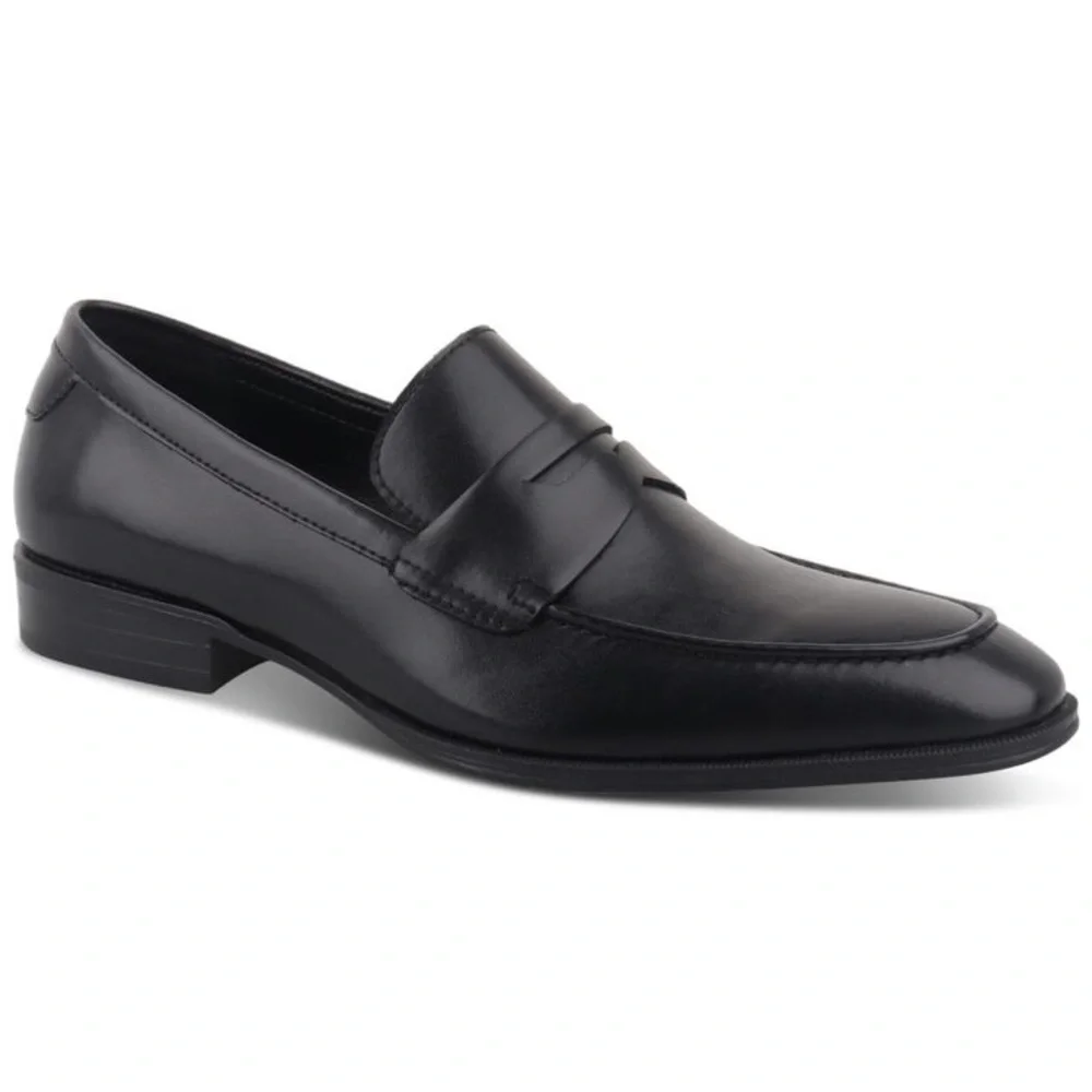 Alfani Men's Penny Memory Foam Slip- On Penny Loafers- Size 10.5